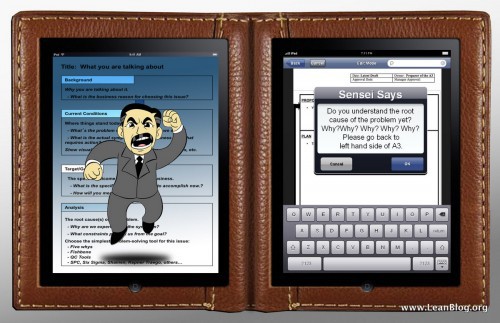 5 500x323 April Fool 2011: New A3 App Utilizes Two iPads & Virtual Sensei Technology lean