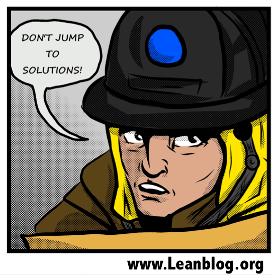 Cartoon: There's A Time & A Place to Fight Fires - Lean Blog